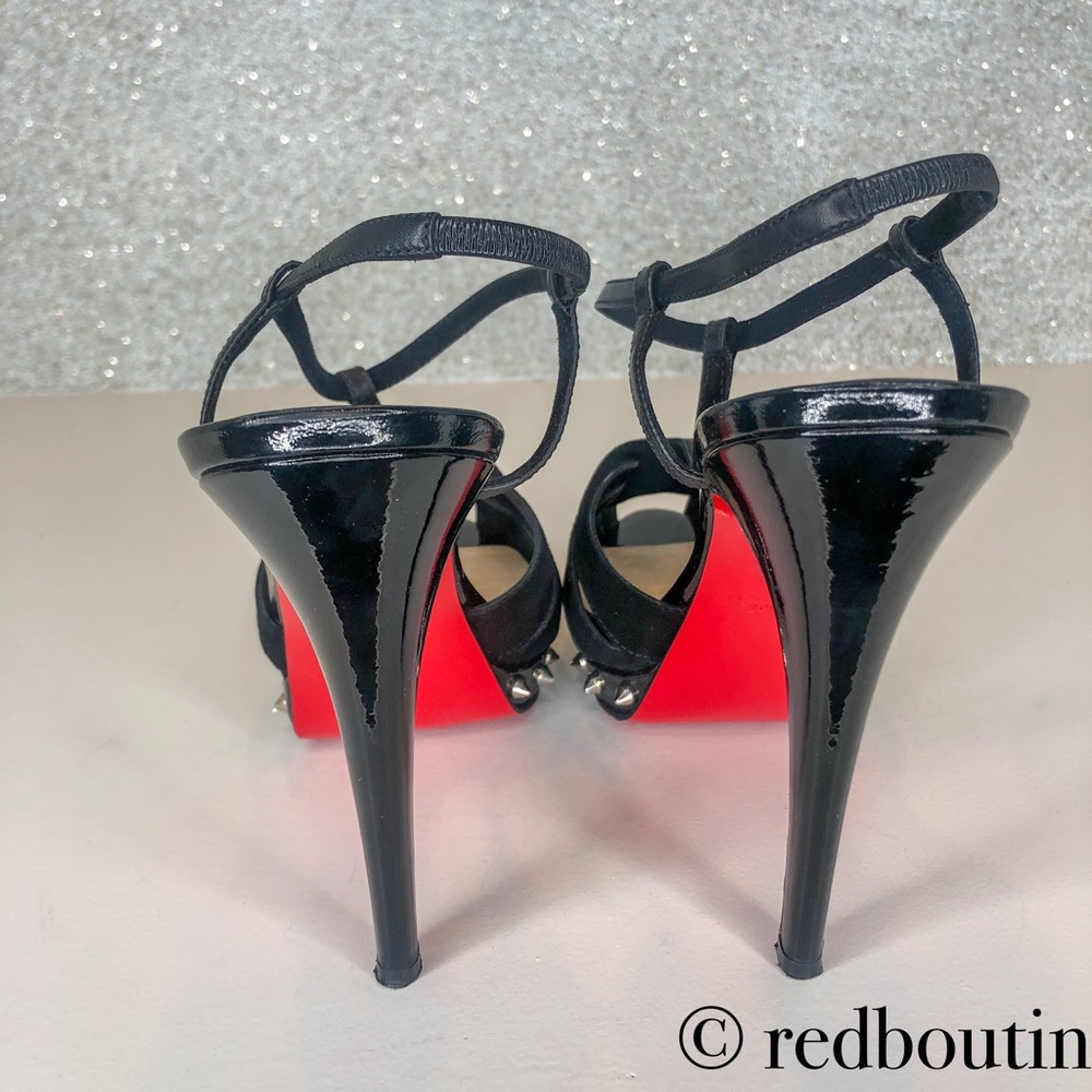 traded LOUBOUTIN Zigounette Spiked Sandals - Picture 4 of 8